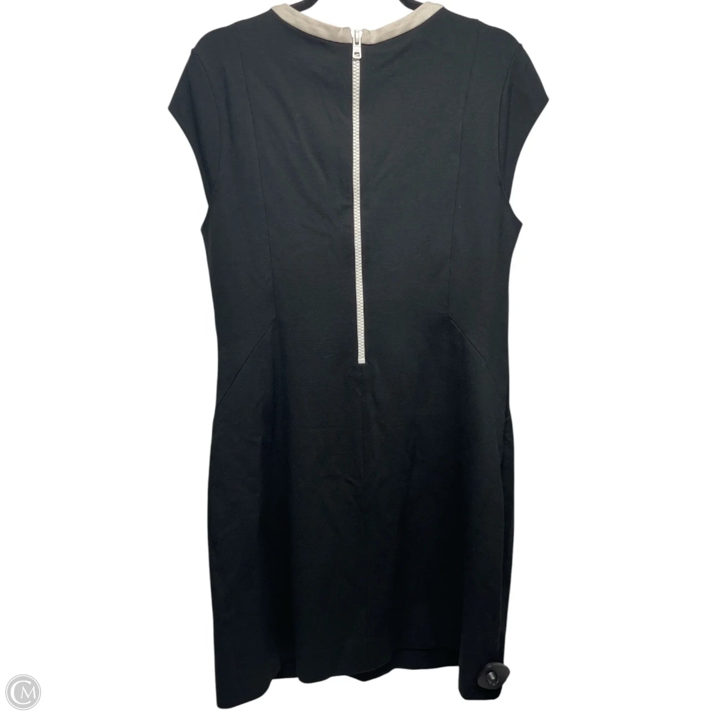 Dress Designer By Kate Spade In Black & White, Size: 12