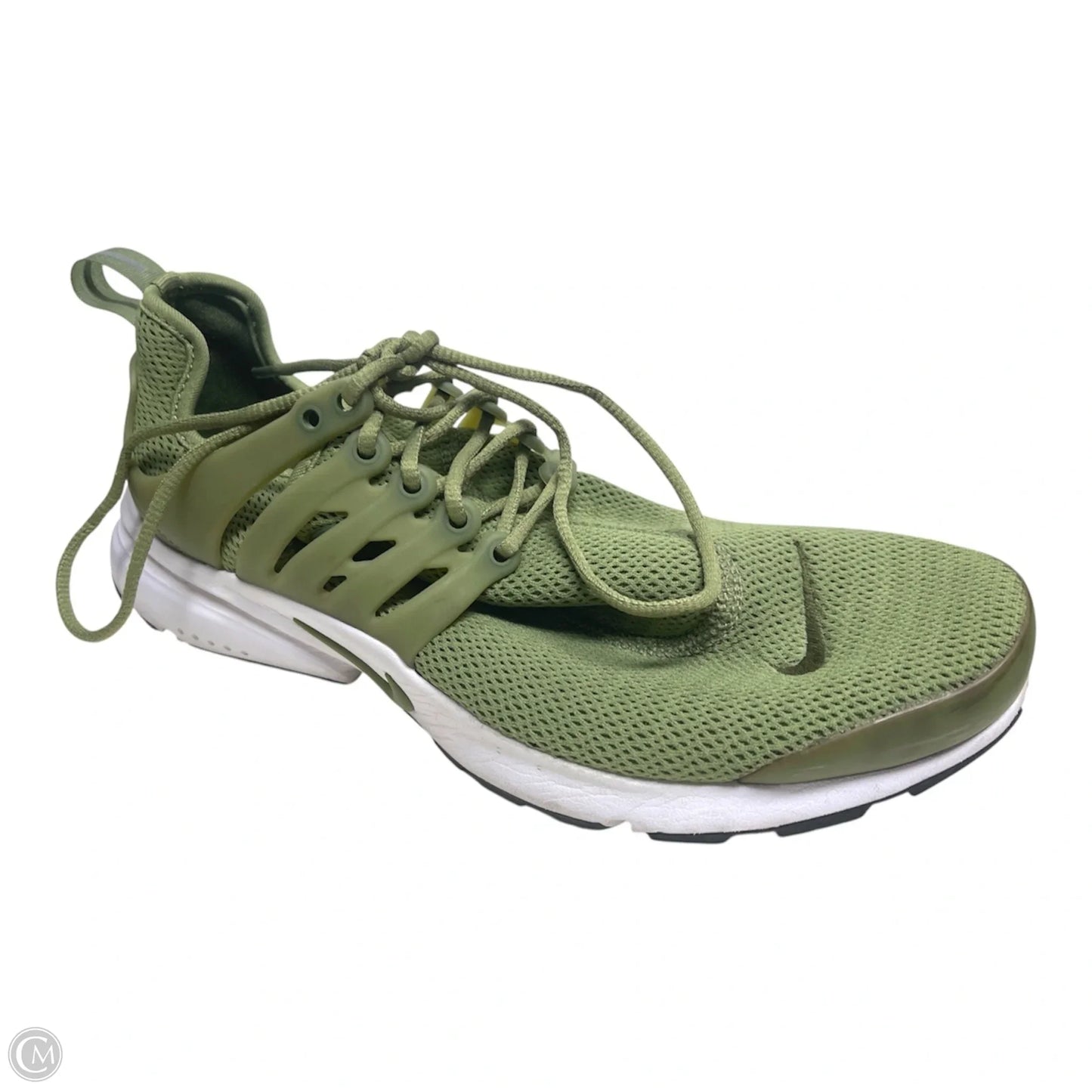Shoes Athletic By Nike In Green & White, Size: 10