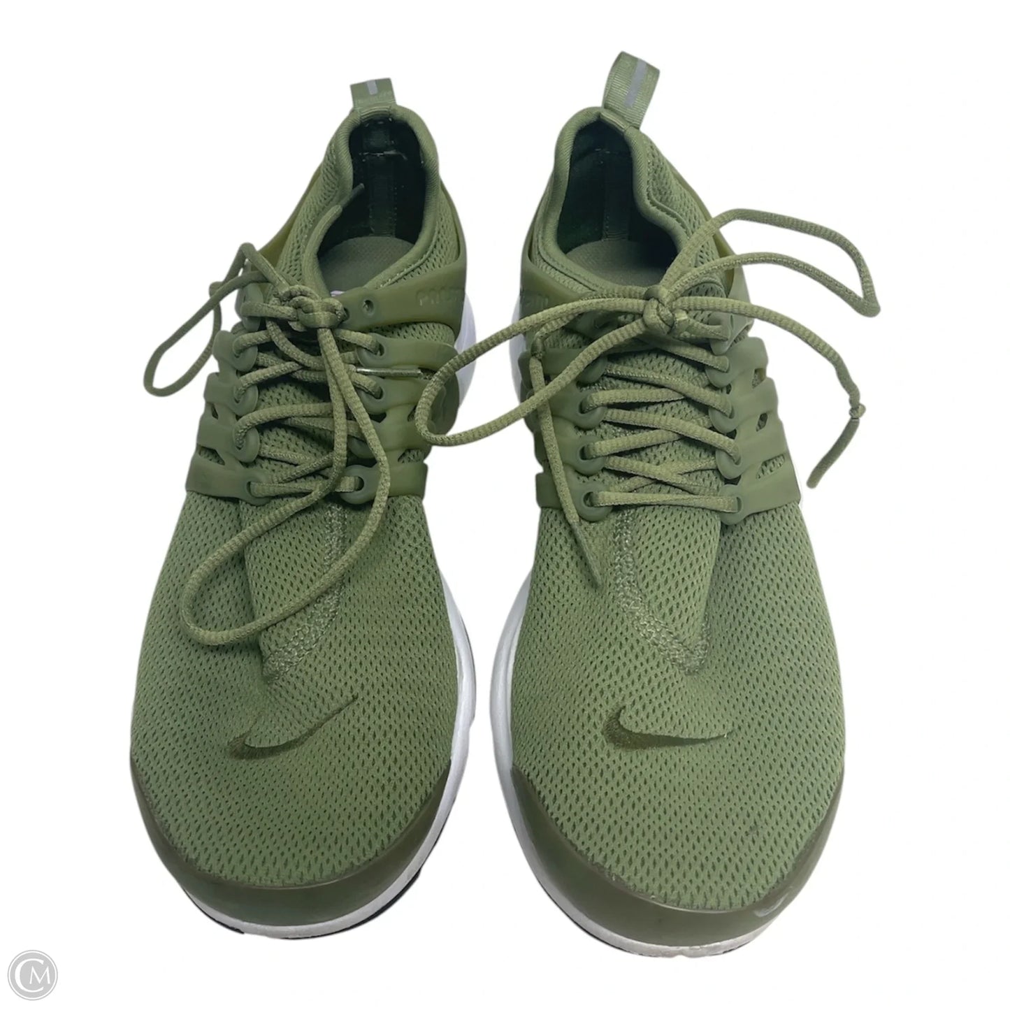 Shoes Athletic By Nike In Green & White, Size: 10