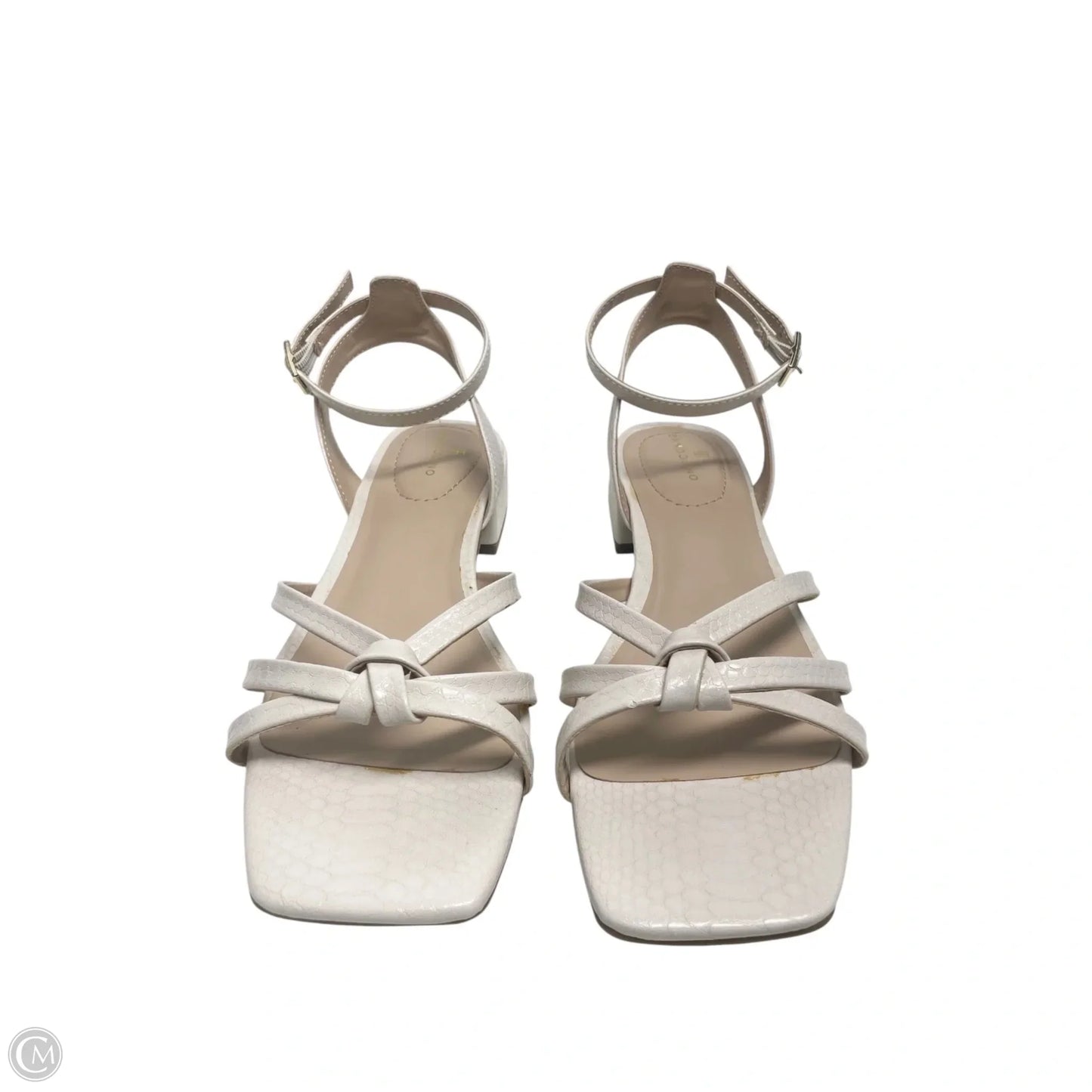 Shoes Sneakers By Yoki In Pink & White, Size: 8