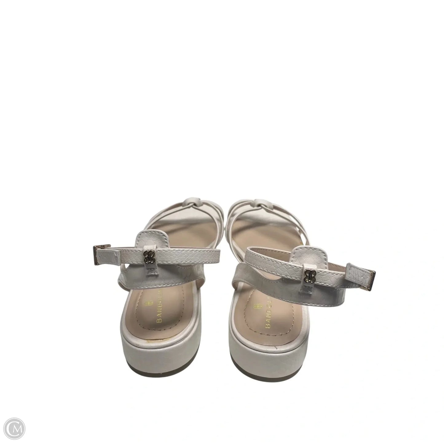 Shoes Sneakers By Yoki In Pink & White, Size: 8