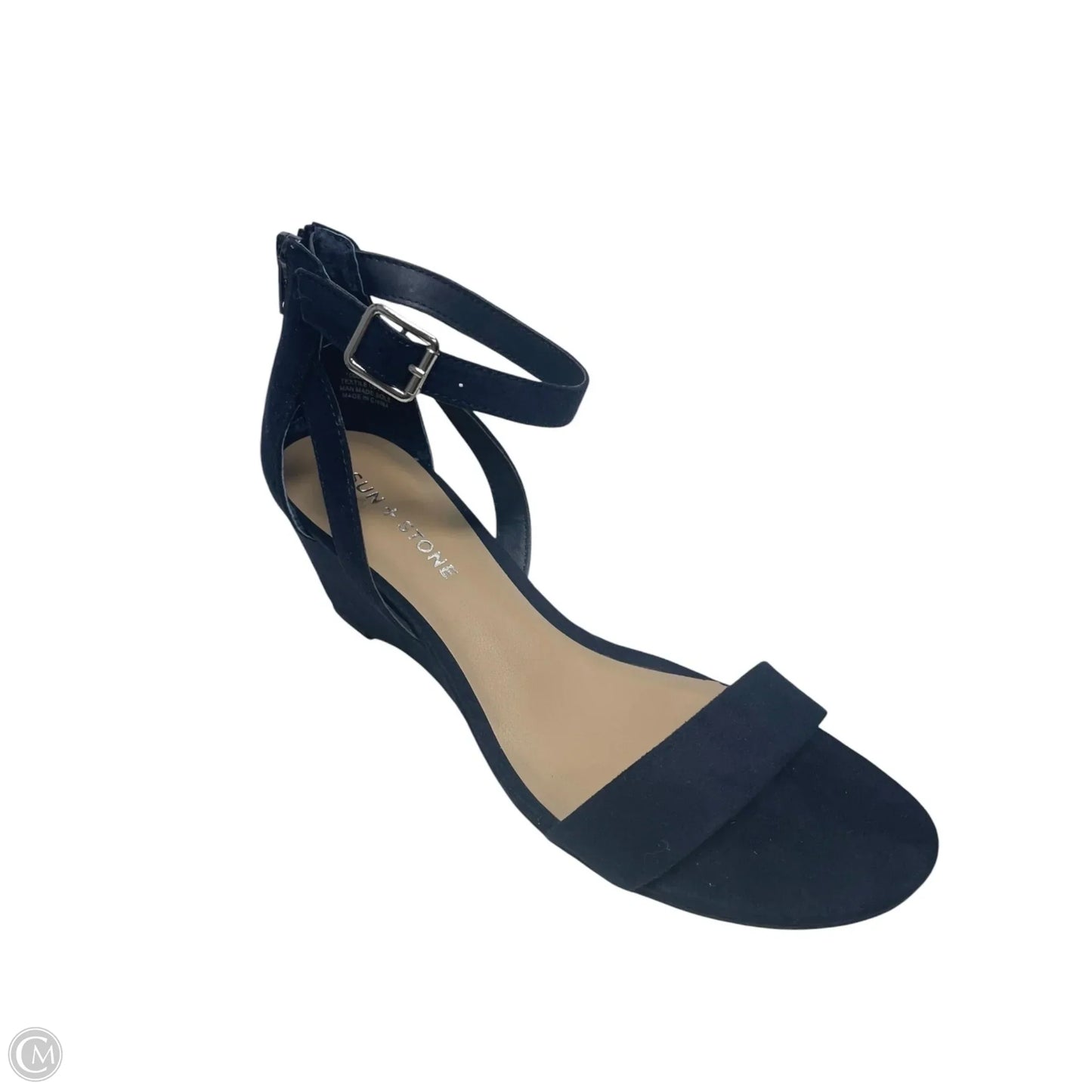 Shoes Heels Wedge By SUN AND STONE In Blue, Size: 8.5