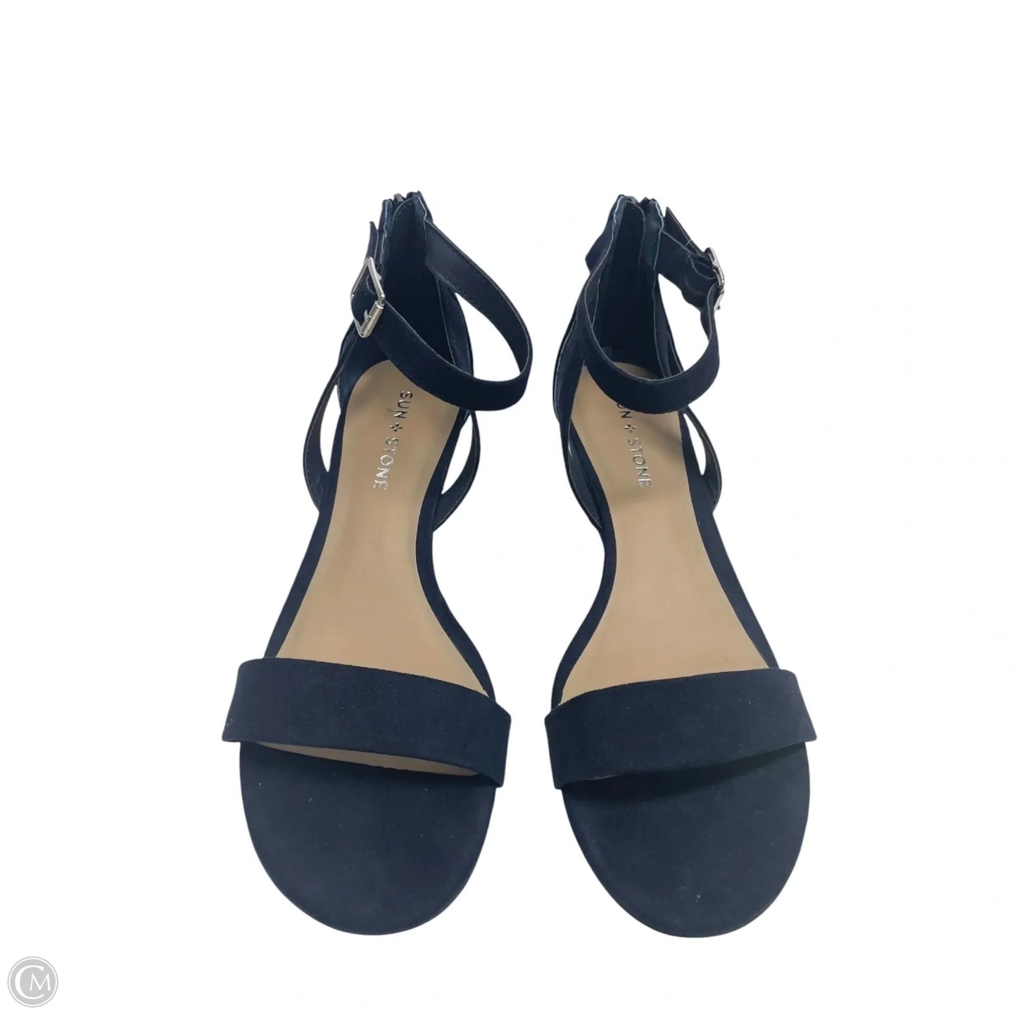 Shoes Heels Wedge By SUN AND STONE In Blue, Size: 8.5