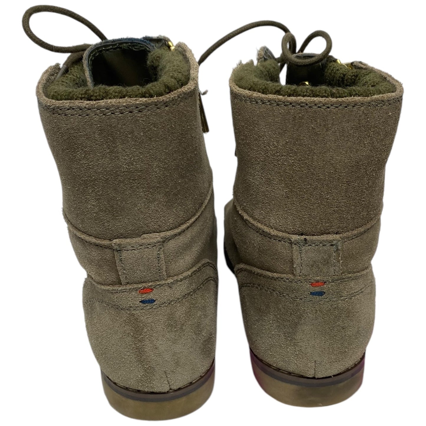 Boots Ankle Flats By Tommy Hilfiger In Taupe, Size: 9.5