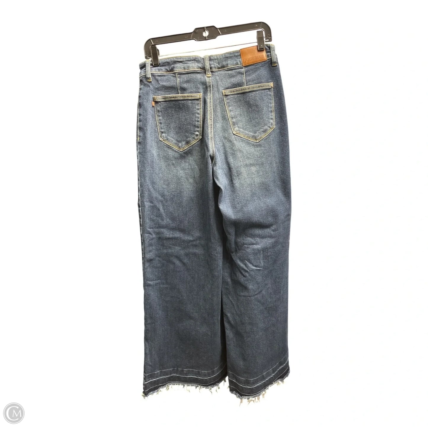 Jeans Wide Leg By Judy Blue In Blue, Size: 8