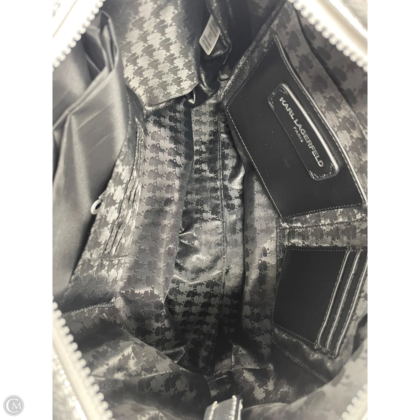 Tote Designer By Karl Lagerfeld, Size: Medium