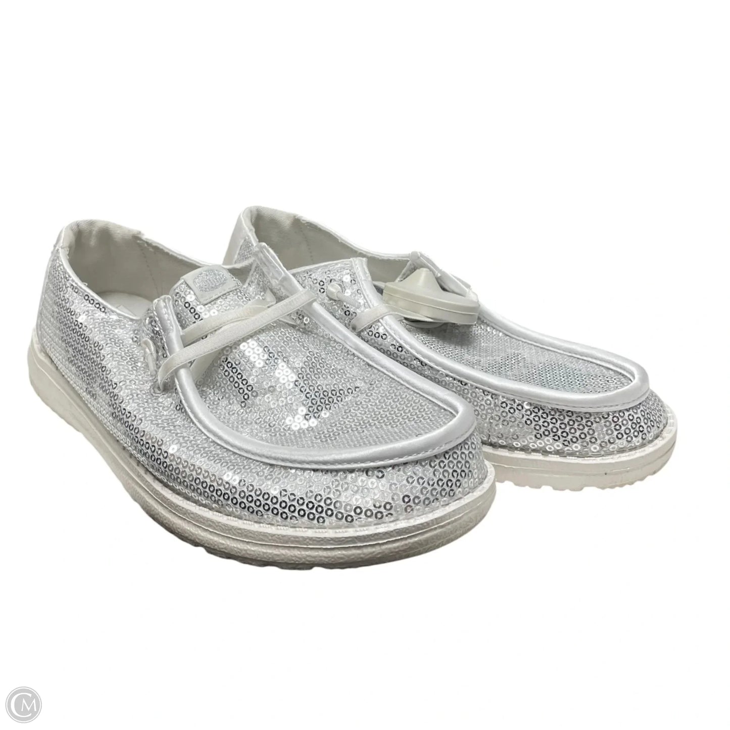Shoes Flats By Hey Dude In White, Size: 8