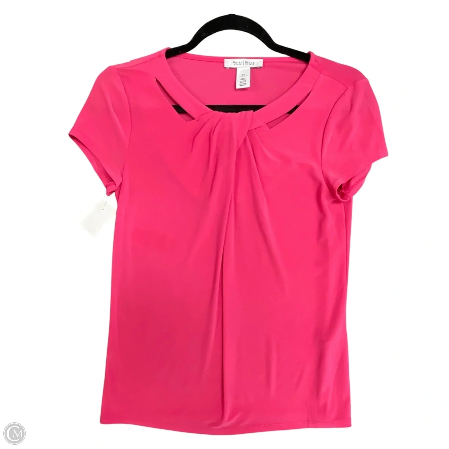 Top Short Sleeve By White House Black Market In Pink, Size: Xs