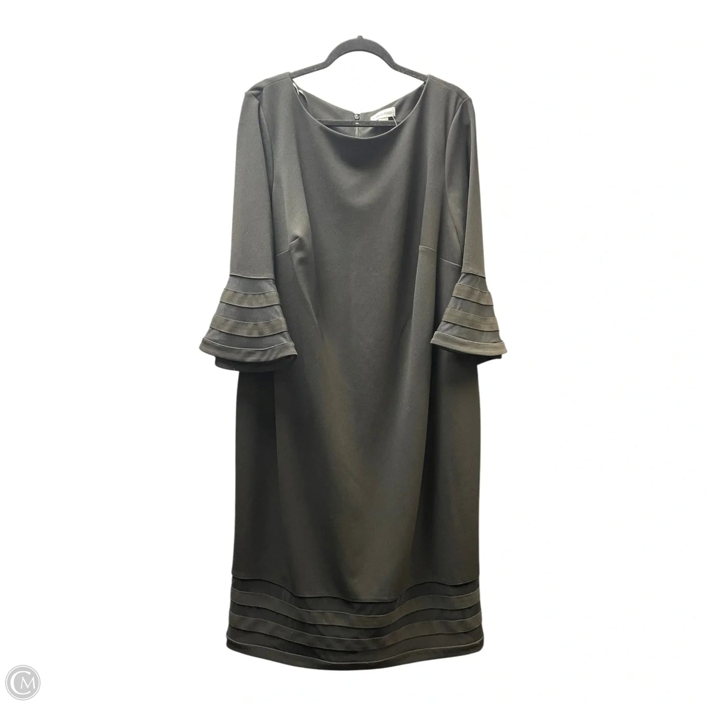 Dress Casual Short By Calvin Klein In Black, Size: 18
