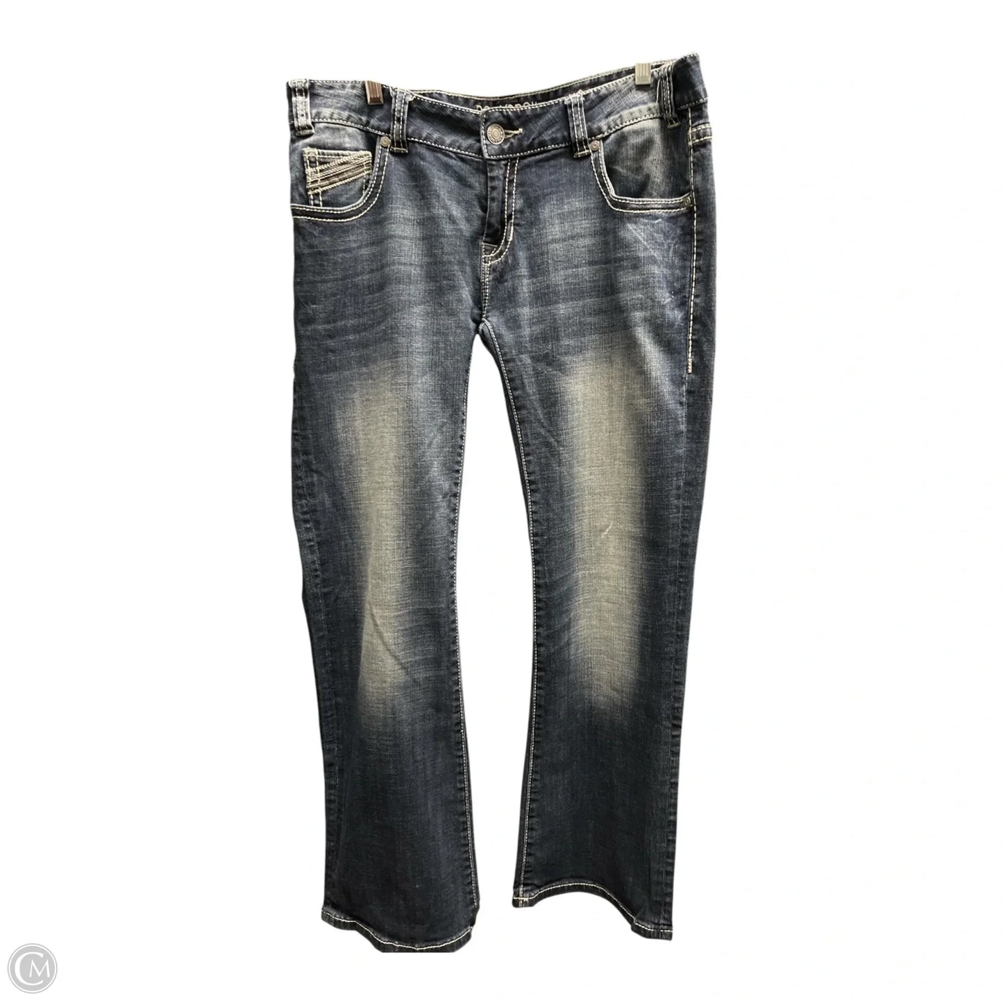 Jeans Boot Cut By Rock & Roll In Blue, Size: 10