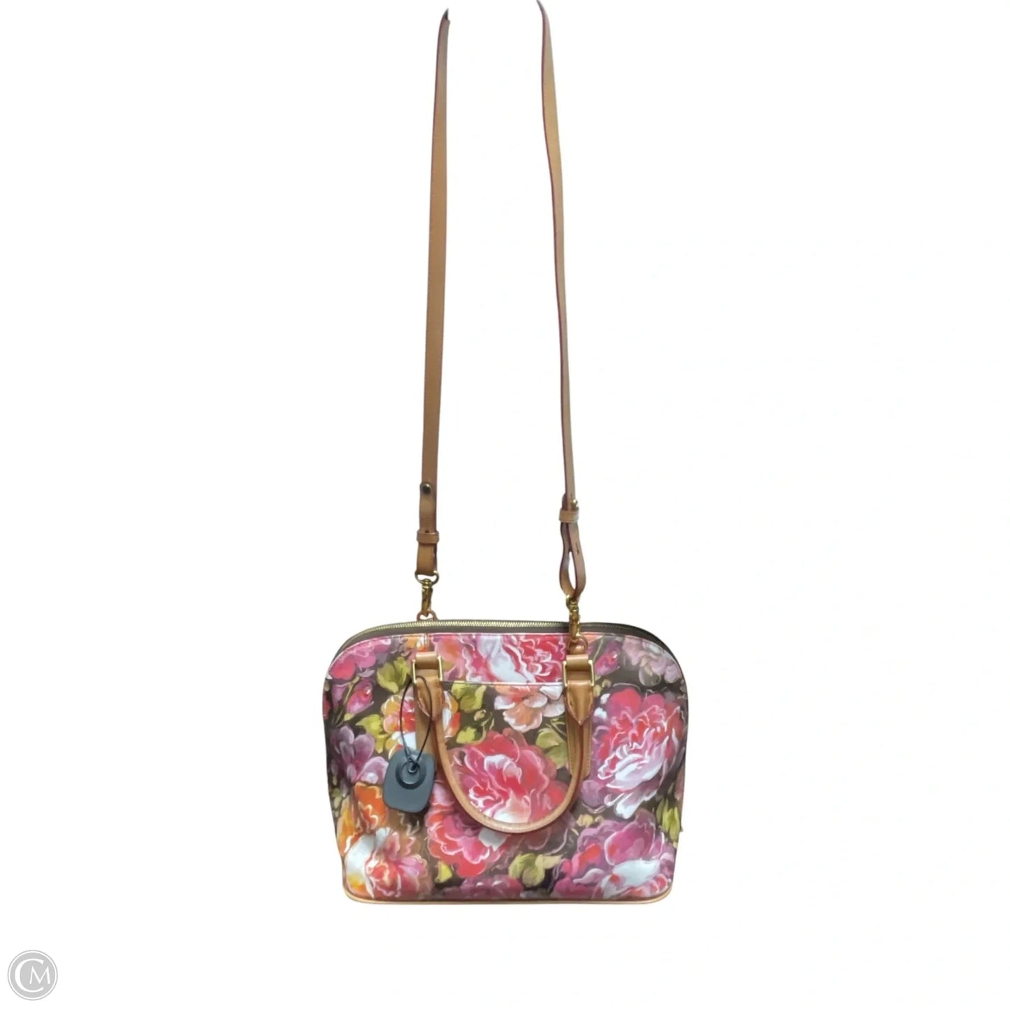 Handbag Designer By Brahmin, Size: Small