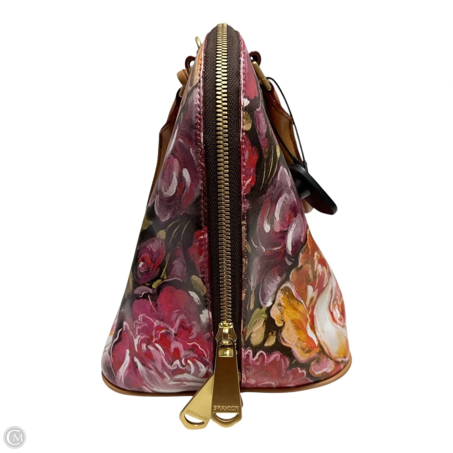 Handbag Designer By Brahmin, Size: Small