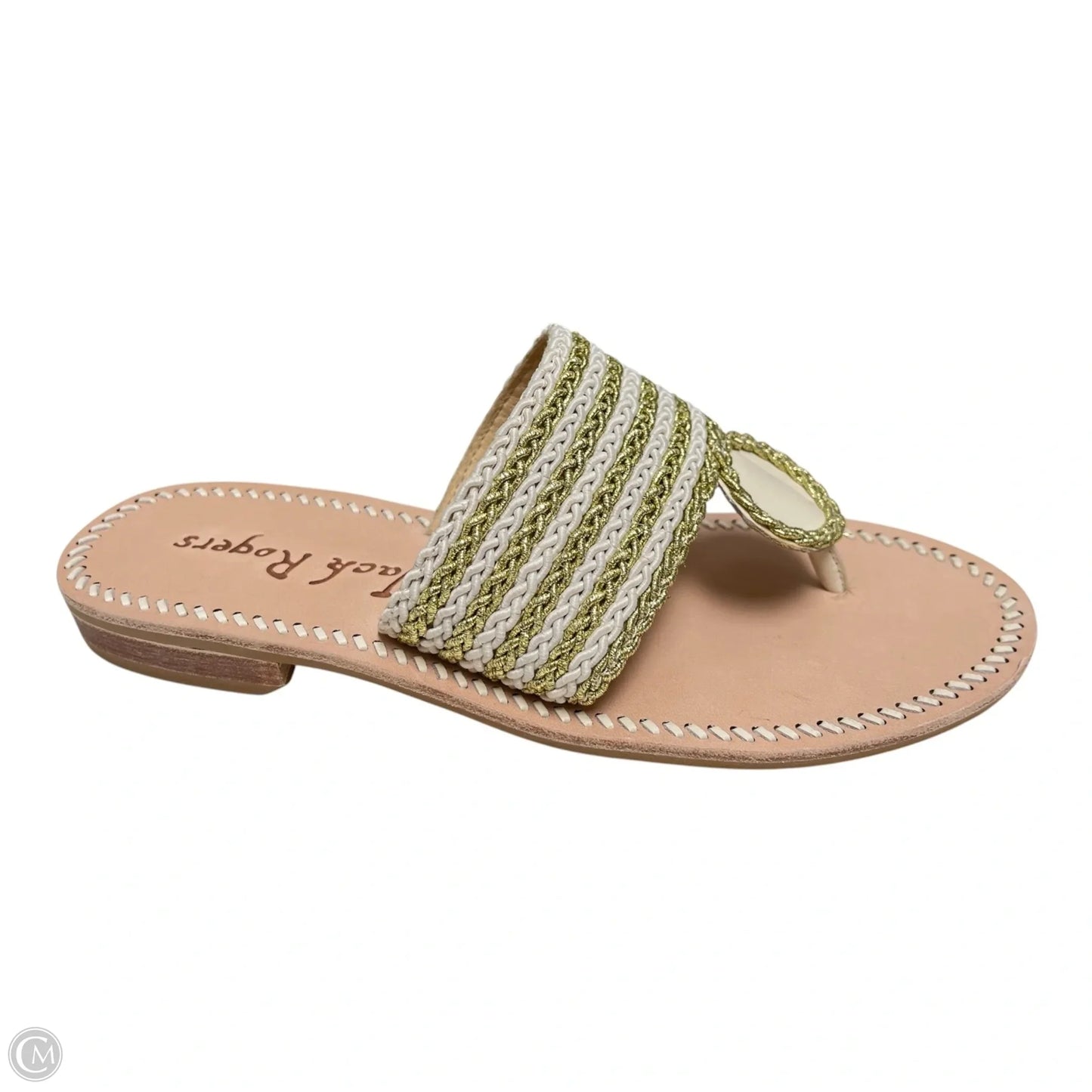 Sandals Flats By Jack Rogers In Tan, Size: 7.5