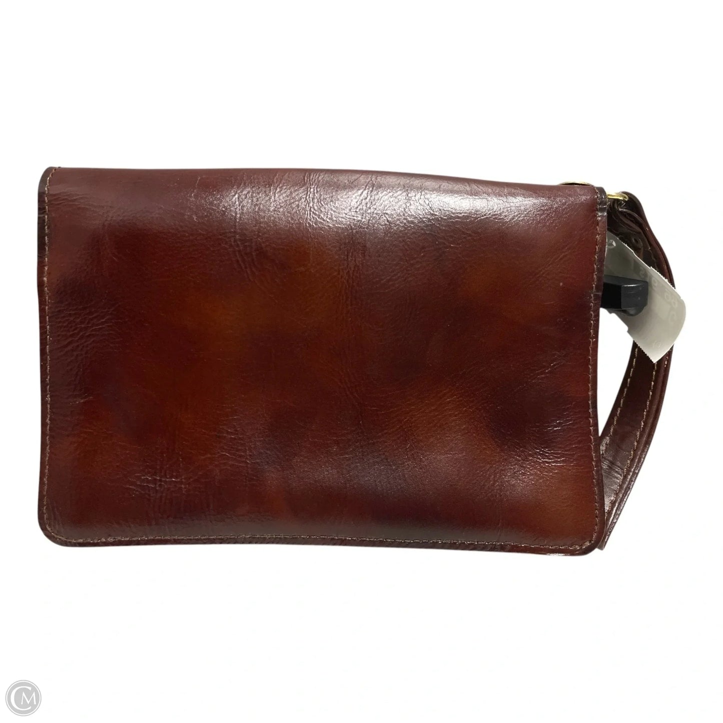 Clutch Leather By Clothes Mentor, Size: Medium