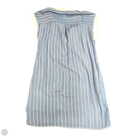 Dress Casual Short By Ellison In Blue & White, Size: M