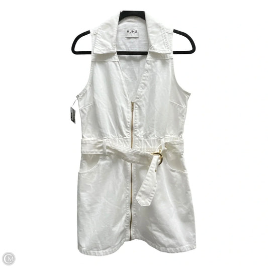 Dress Casual Short By Show Me Your Mumu In White, Size: L