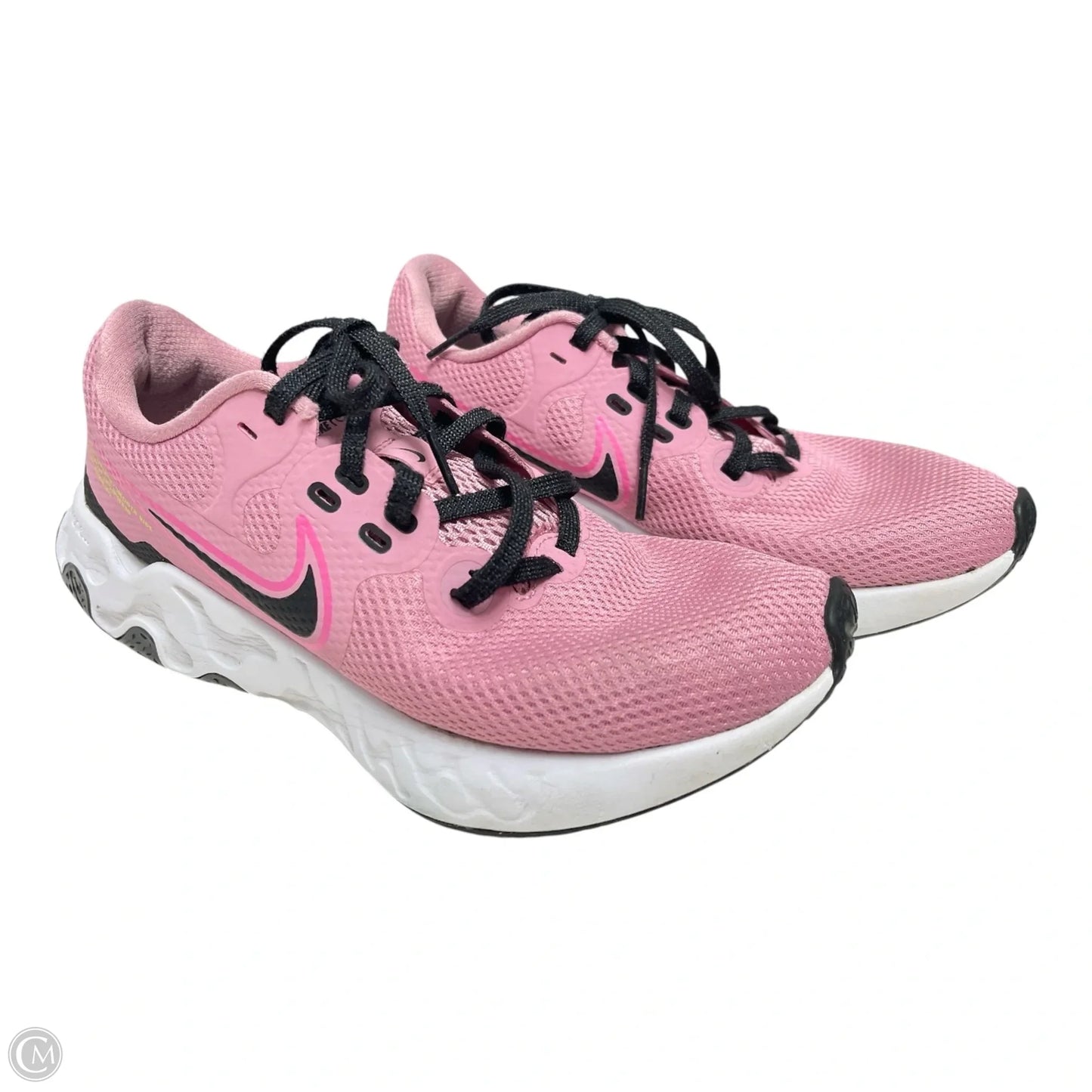 Shoes Athletic By Nike In Pink & White, Size: 9