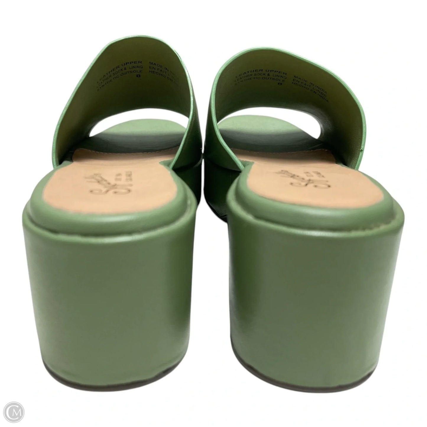 Sandals Heels Block By Seychelles In Green, Size: 8