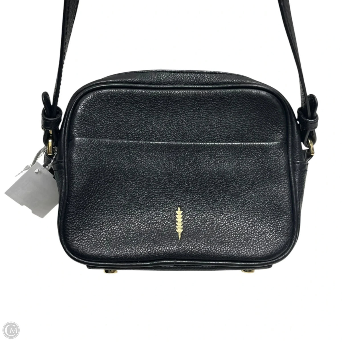 Crossbody Leather By Thacker, Size: Small