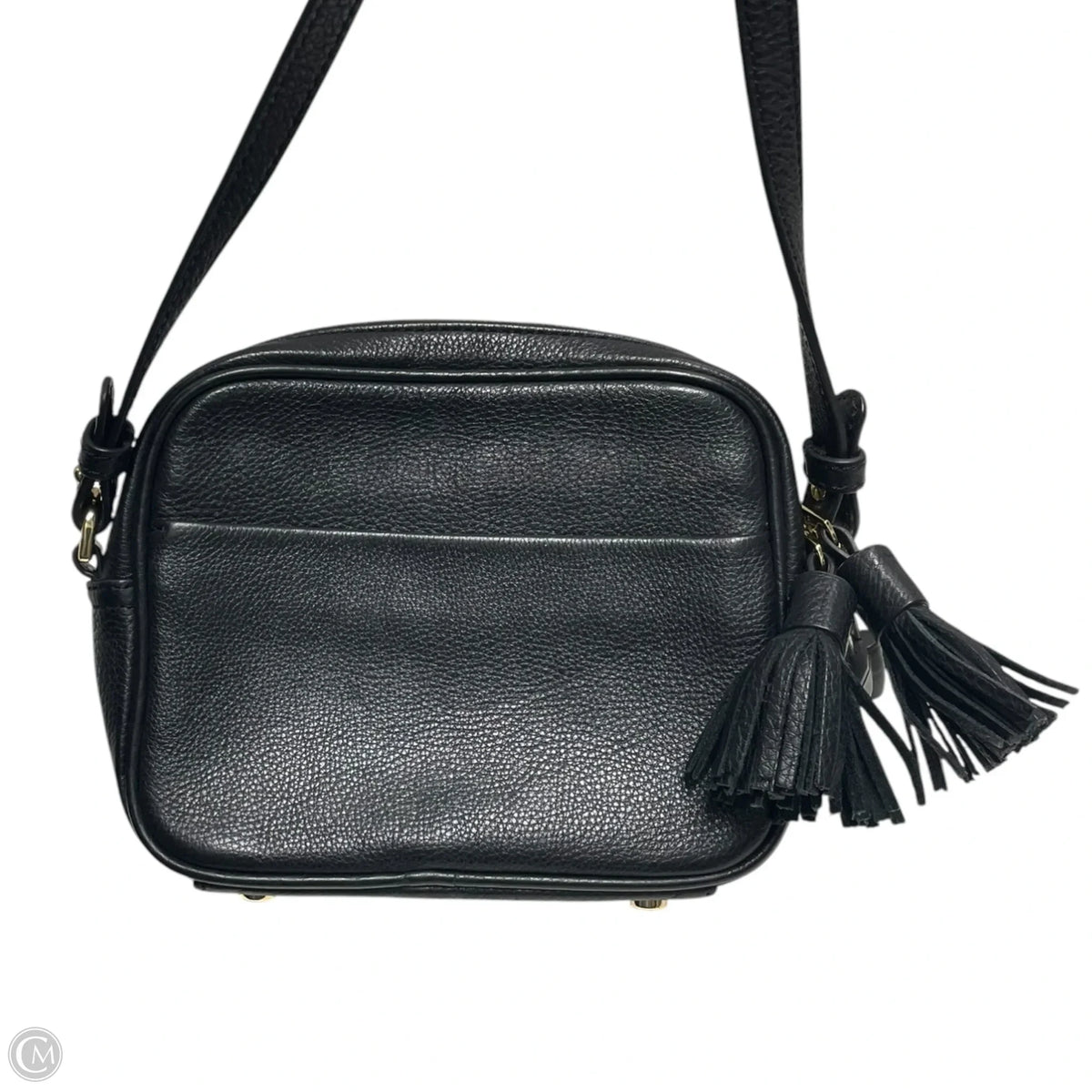 Crossbody Leather By Thacker, Size: Small