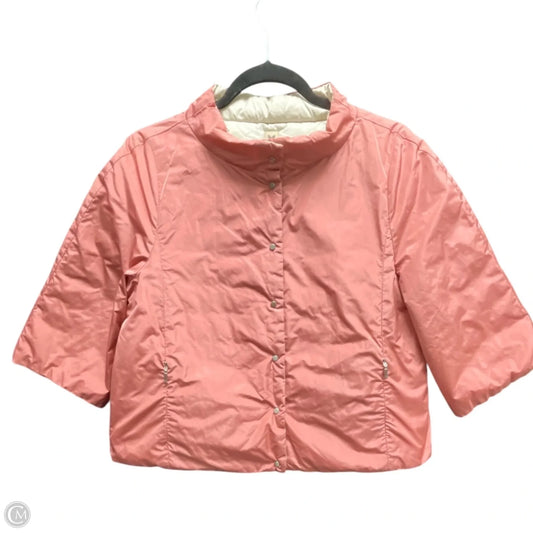 Jacket Designer By Max Mara In Pink, Size: S