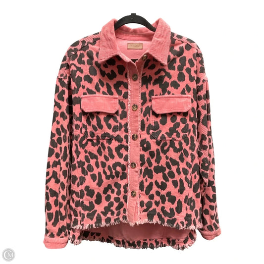 Jacket Other By Umgee In Black & Pink, Size: M