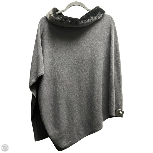 Poncho By Talbots In Black, Size: L