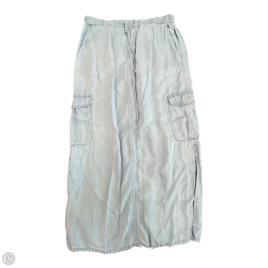 Skirt Maxi By Dkny In Blue, Size: M