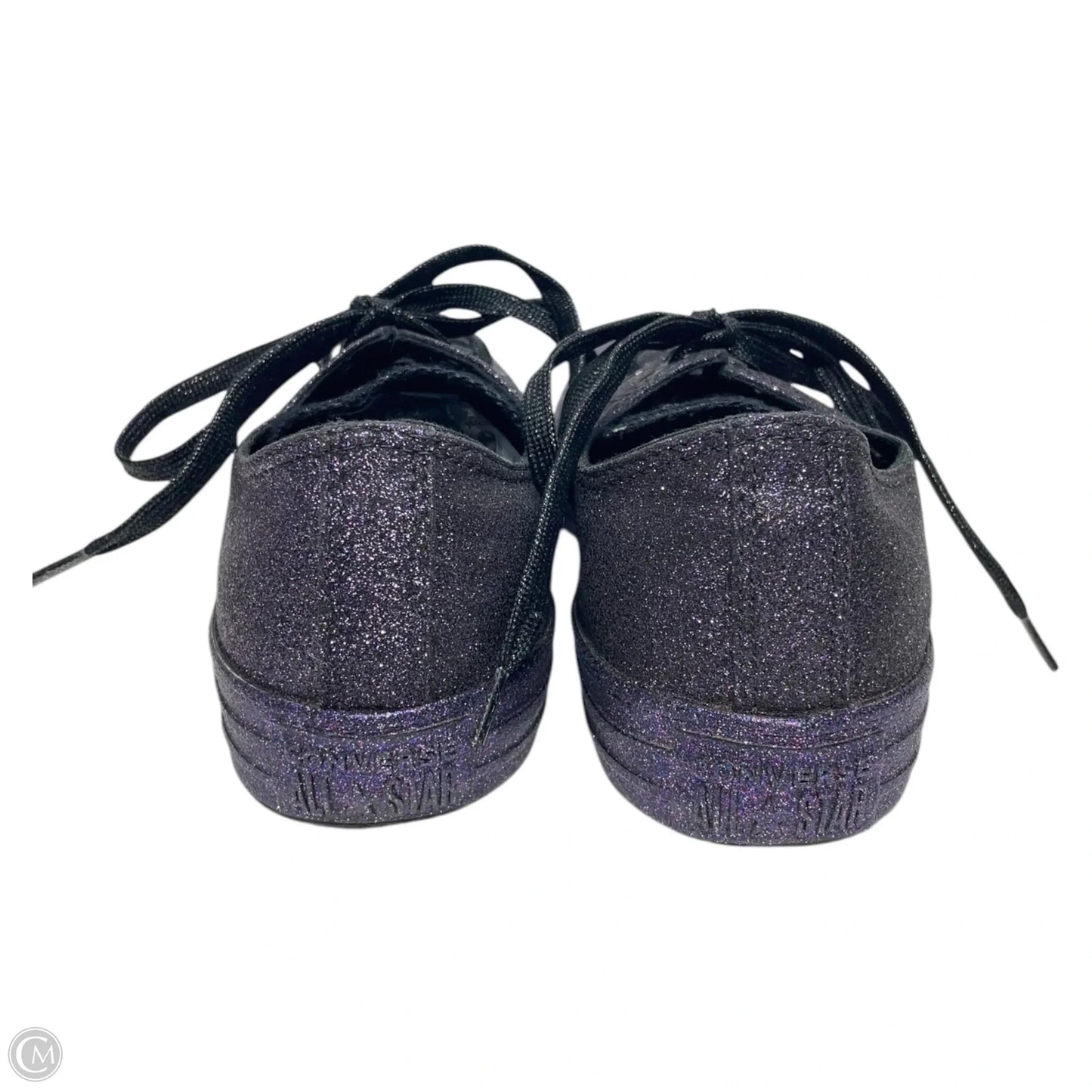 Shoes Sneakers By Converse In Black & Purple, Size: 9