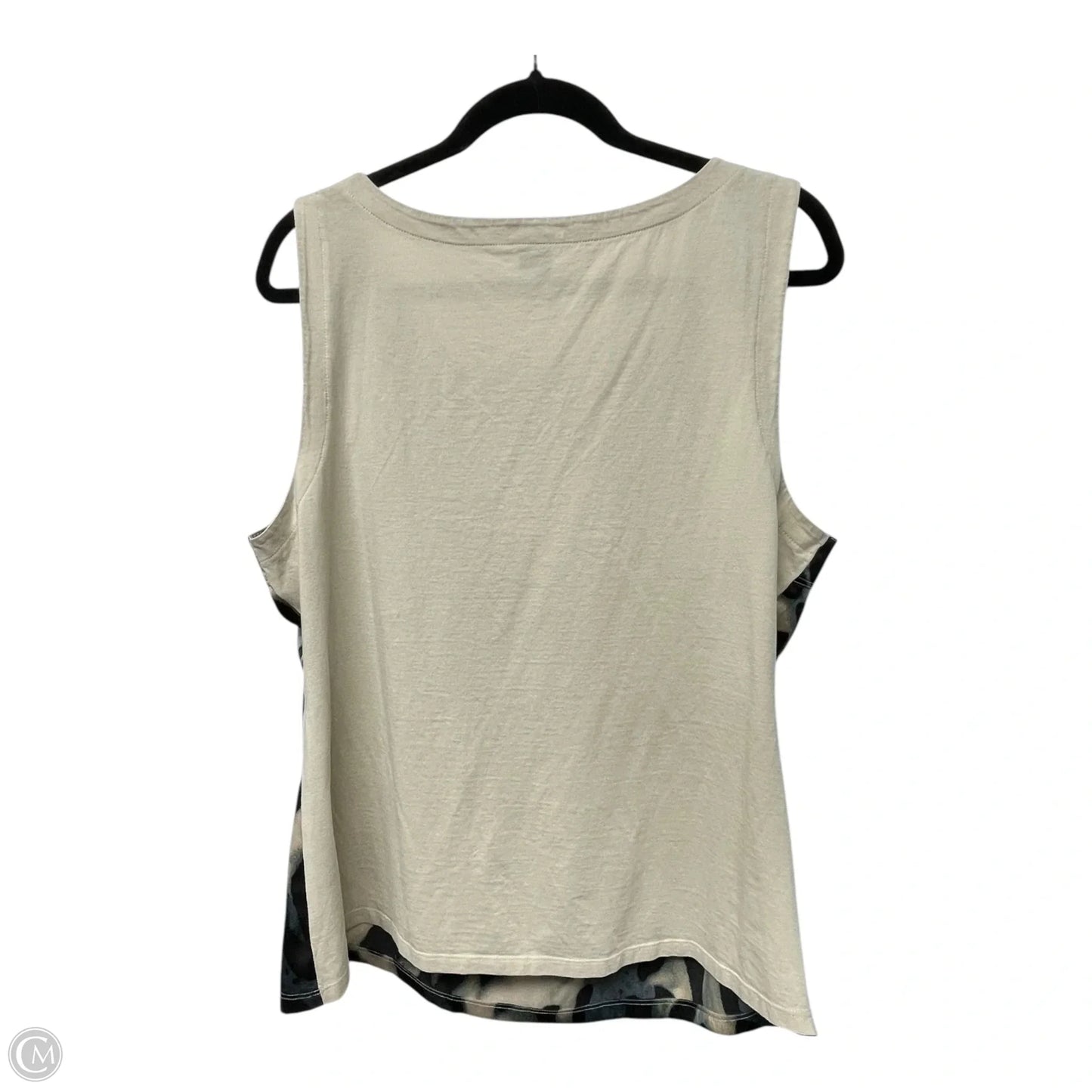 Top Sleeveless By Ann Taylor In Multi-colored, Size: Xl