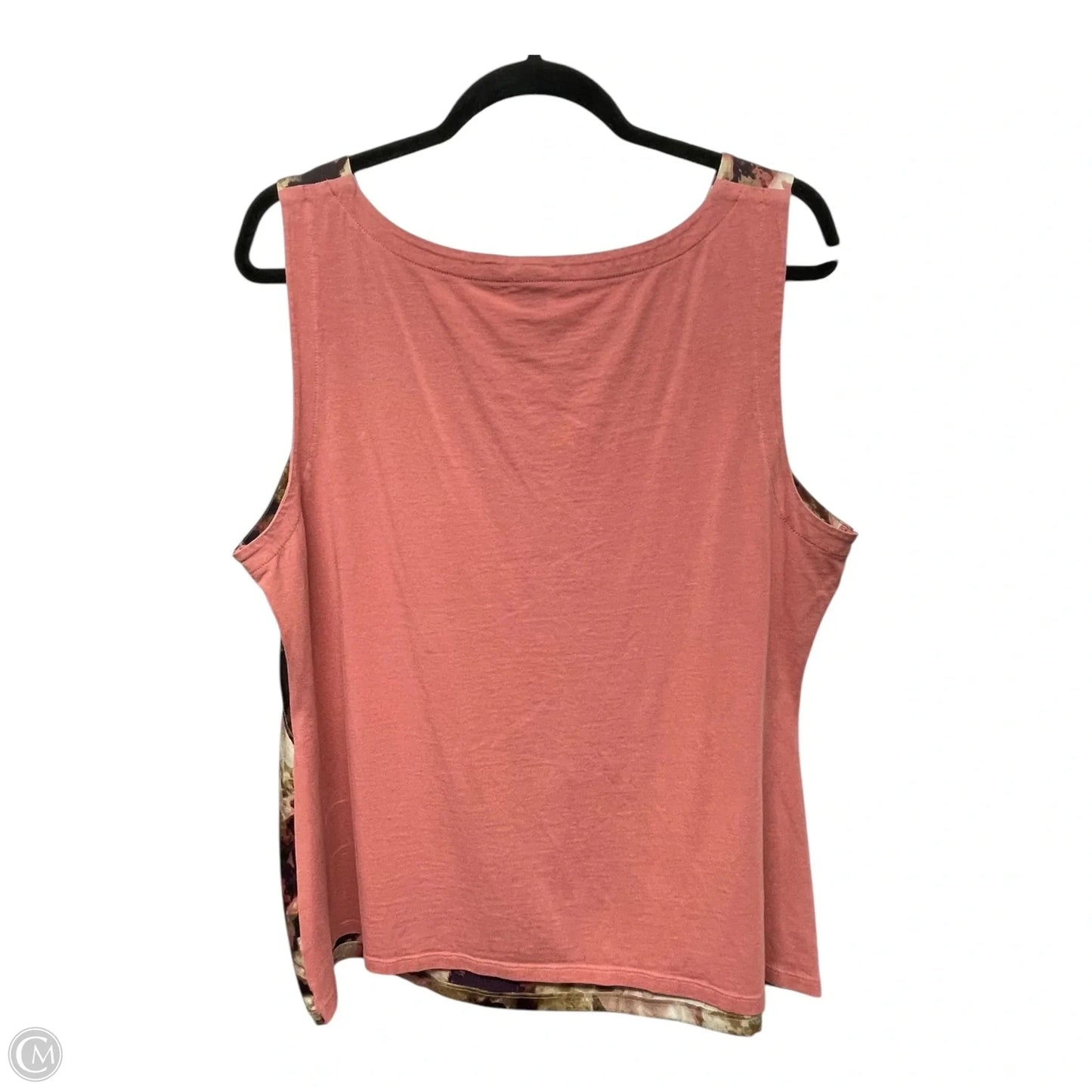 Top Sleeveless By Ann Taylor In Multi-colored, Size: Xl