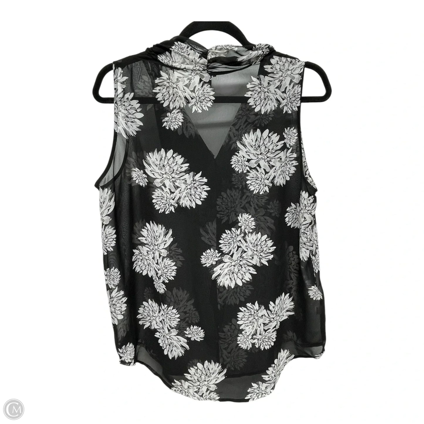 Top Sleeveless By Ann Taylor In Floral Print, Size: M