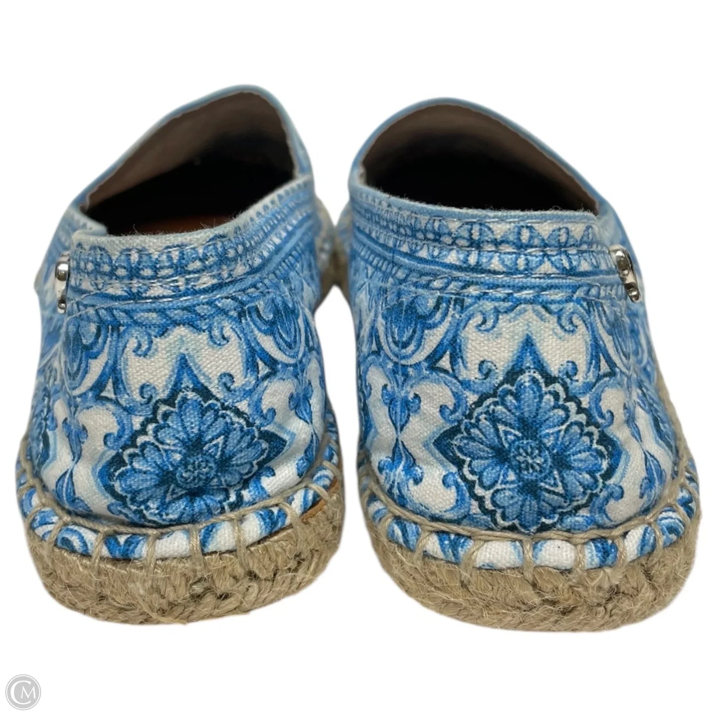 Shoes Flats By Brighton In Blue & White, Size: 7