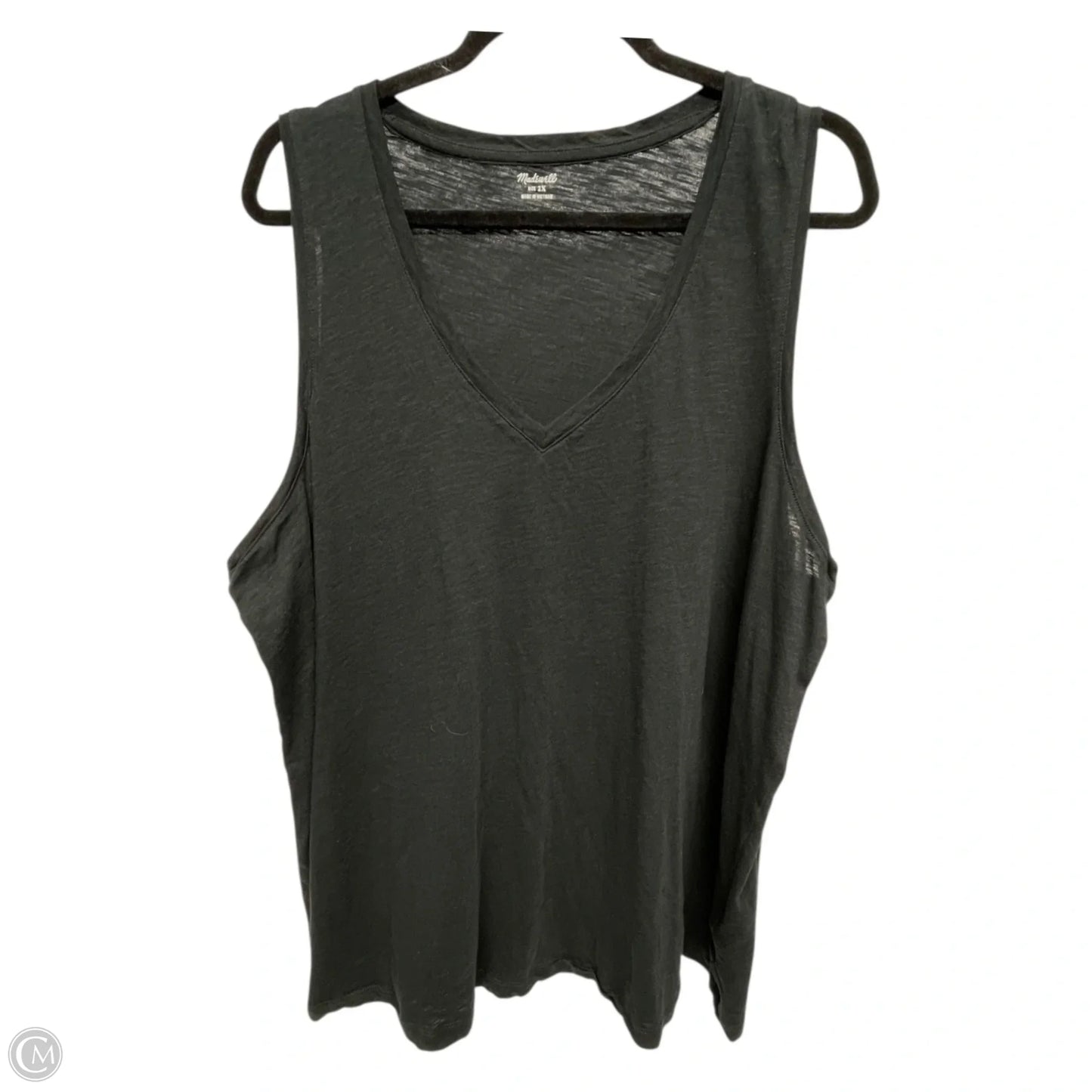 Top Sleeveless By Madewell In Black, Size: 2x