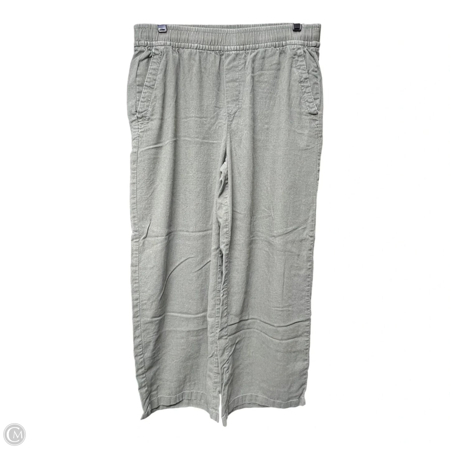 Pants Wide Leg By Old Navy In Green, Size: M