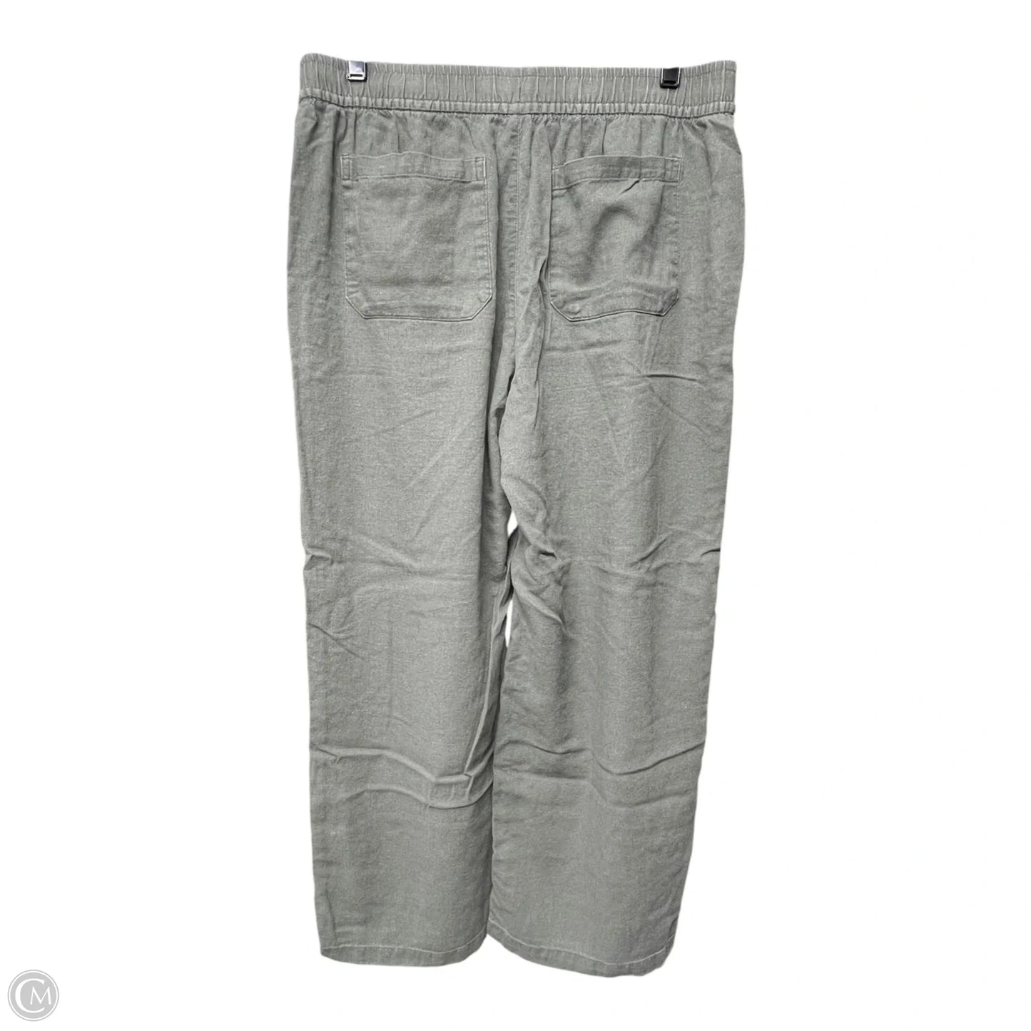 Pants Wide Leg By Old Navy In Green, Size: M