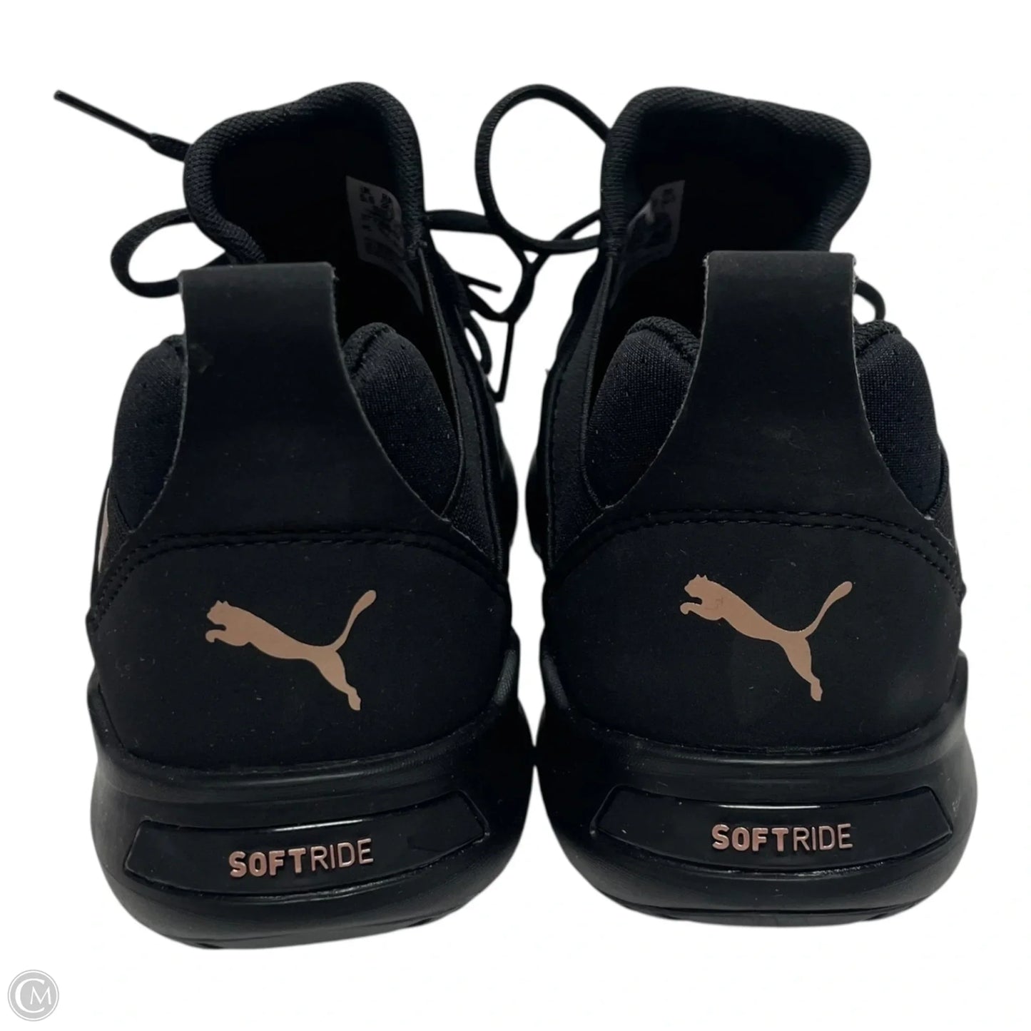 Shoes Sneakers By Puma In Black, Size: 8