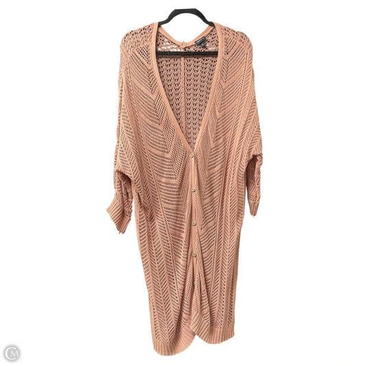 Cardigan By Torrid In Pink, Size: 2x