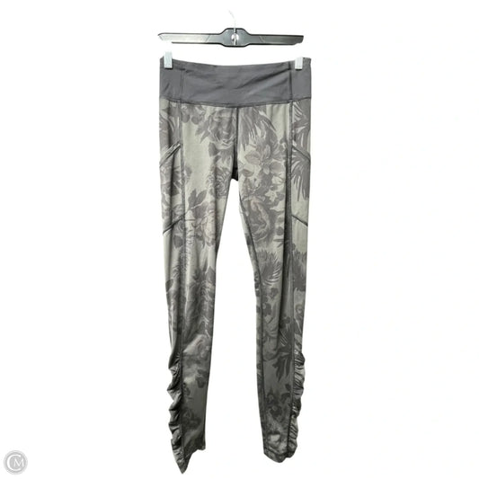 Athletic Leggings By Lululemon In Floral Print, Size: 4