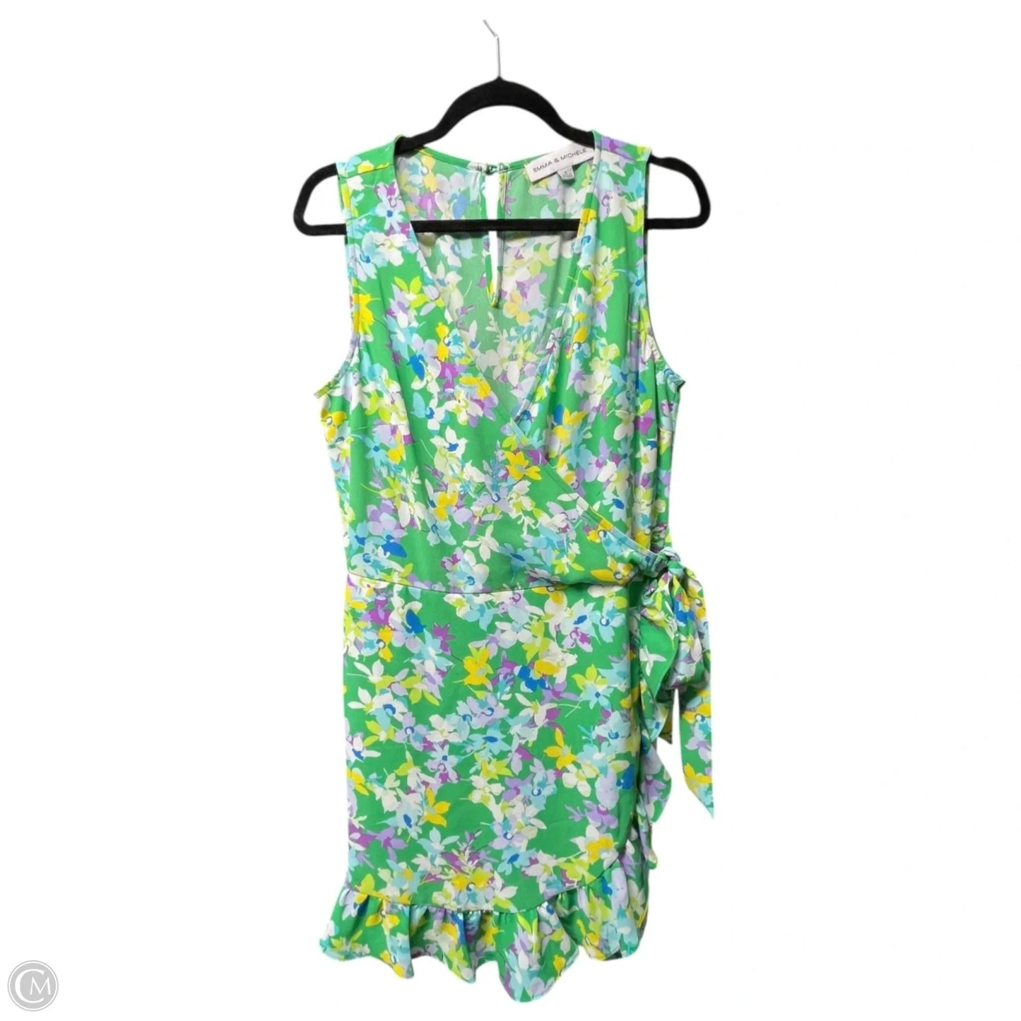 Dress Casual Short By Emma And Michele In Floral Print, Size: M