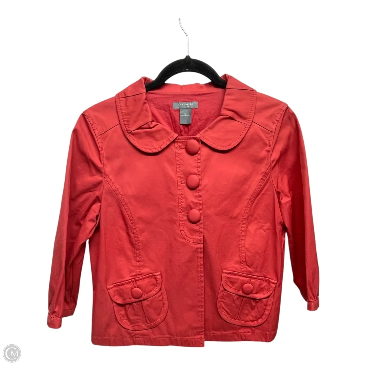 Jacket Other By Ann Taylor In Red, Size: Mp
