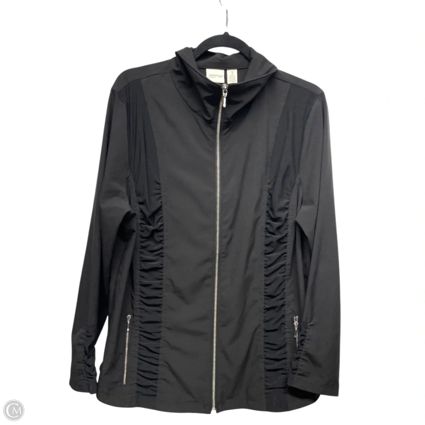 Jacket Other By Zenergy By Chicos In Black, Size: Xl