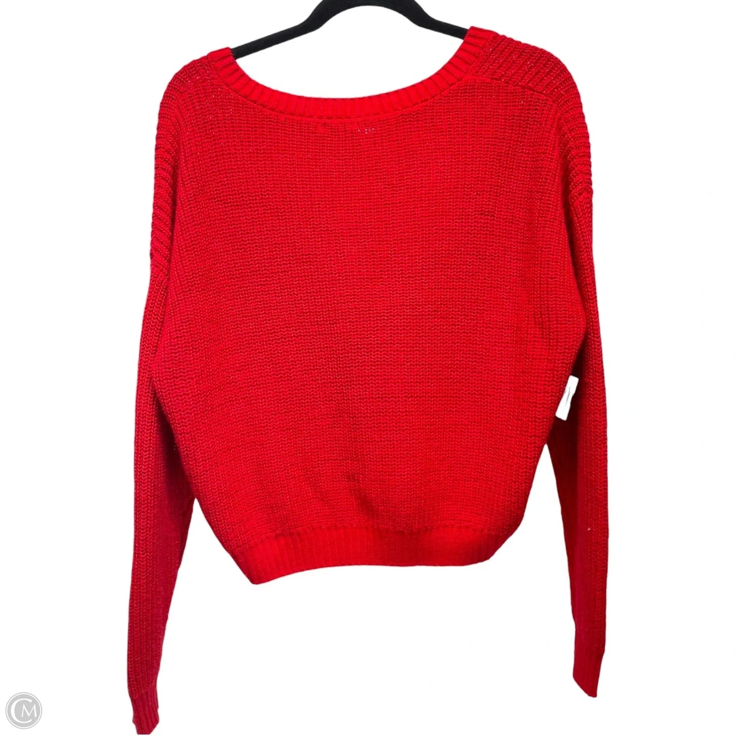 Sweater By Wild Fable In Red, Size: L