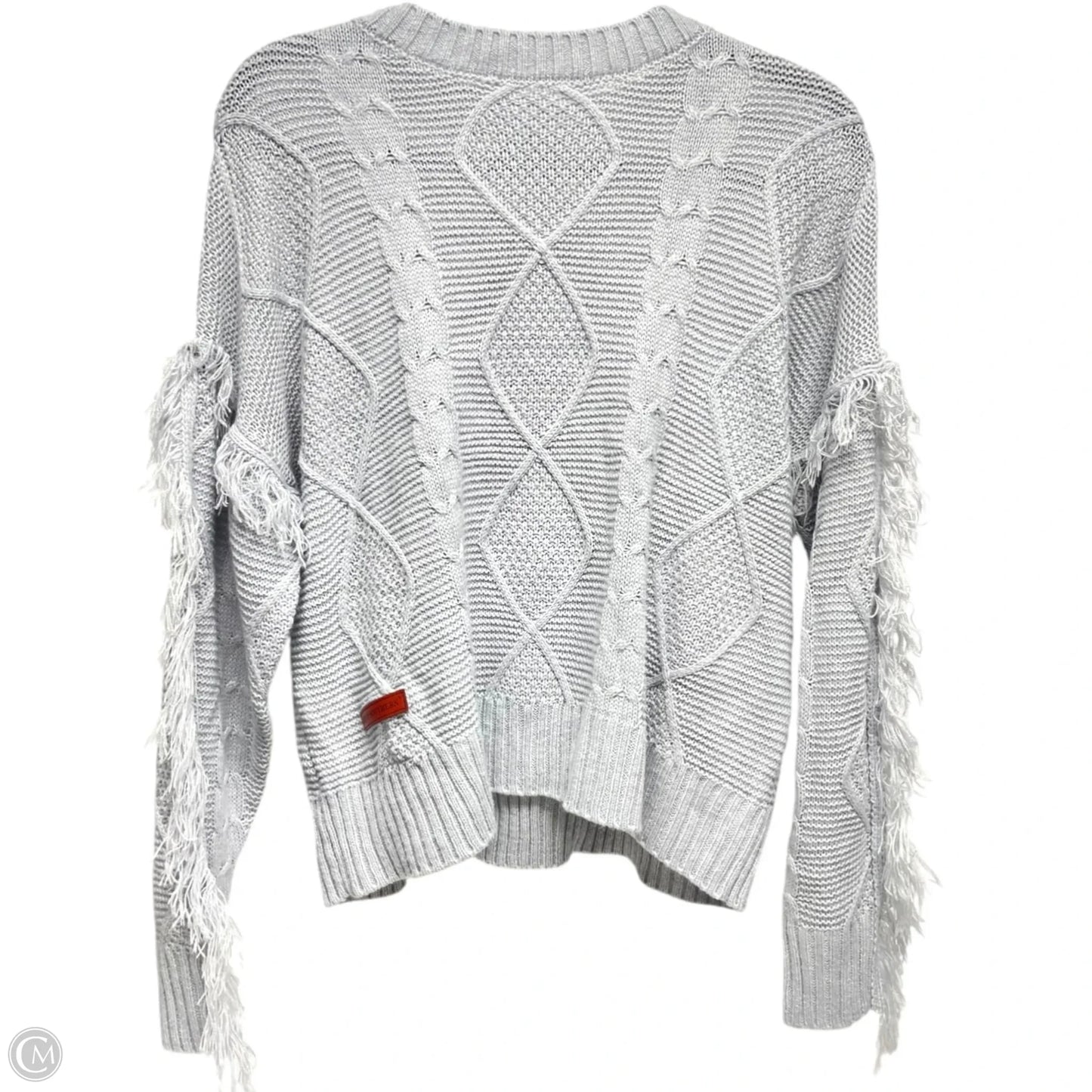 Sweater By Simply Southern In Grey, Size: S