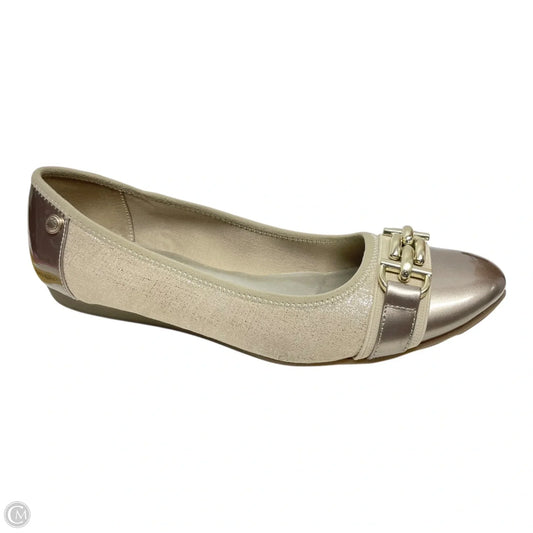 Shoes Flats By Anne Klein In Taupe, Size: 8.5