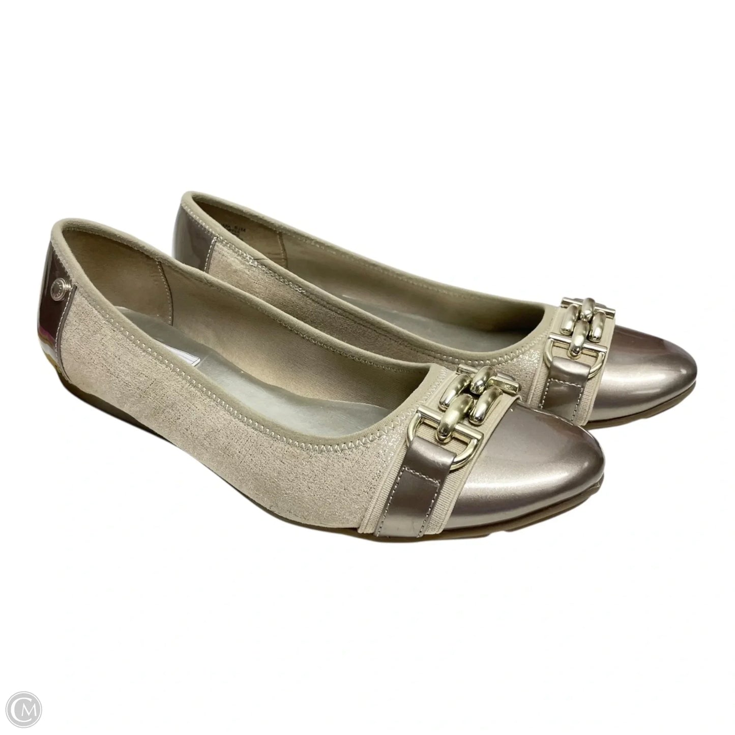 Shoes Flats By Anne Klein In Taupe, Size: 8.5