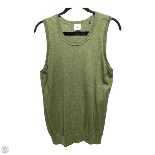 Sweater Short Sleeve By Cabi In Green