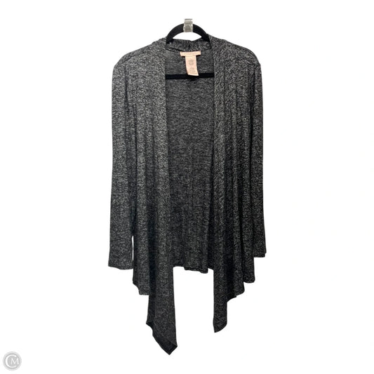 Cardigan By Philosophy In Black & Grey, Size: L