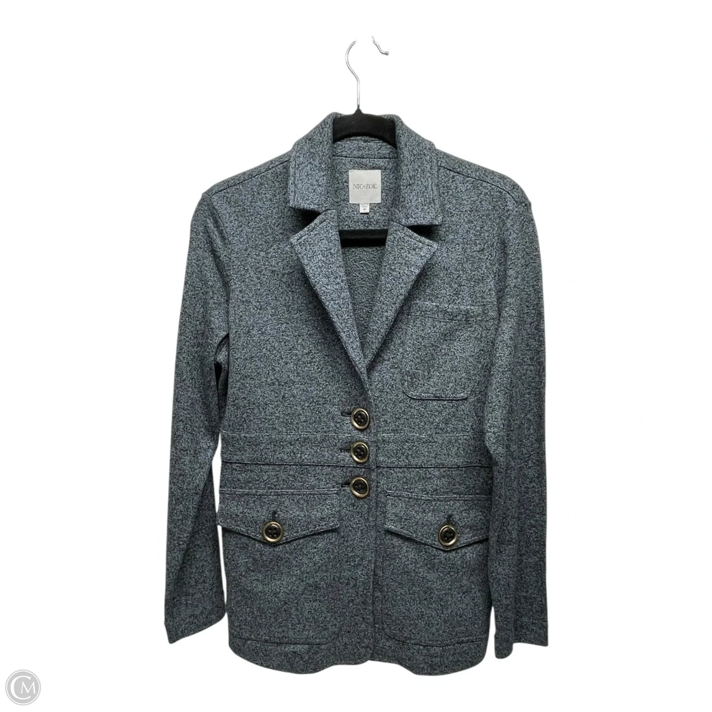 Blazer By Nic + Zoe In Grey, Size: M