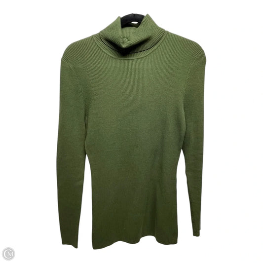 Sweater By Magellan In Green, Size: L